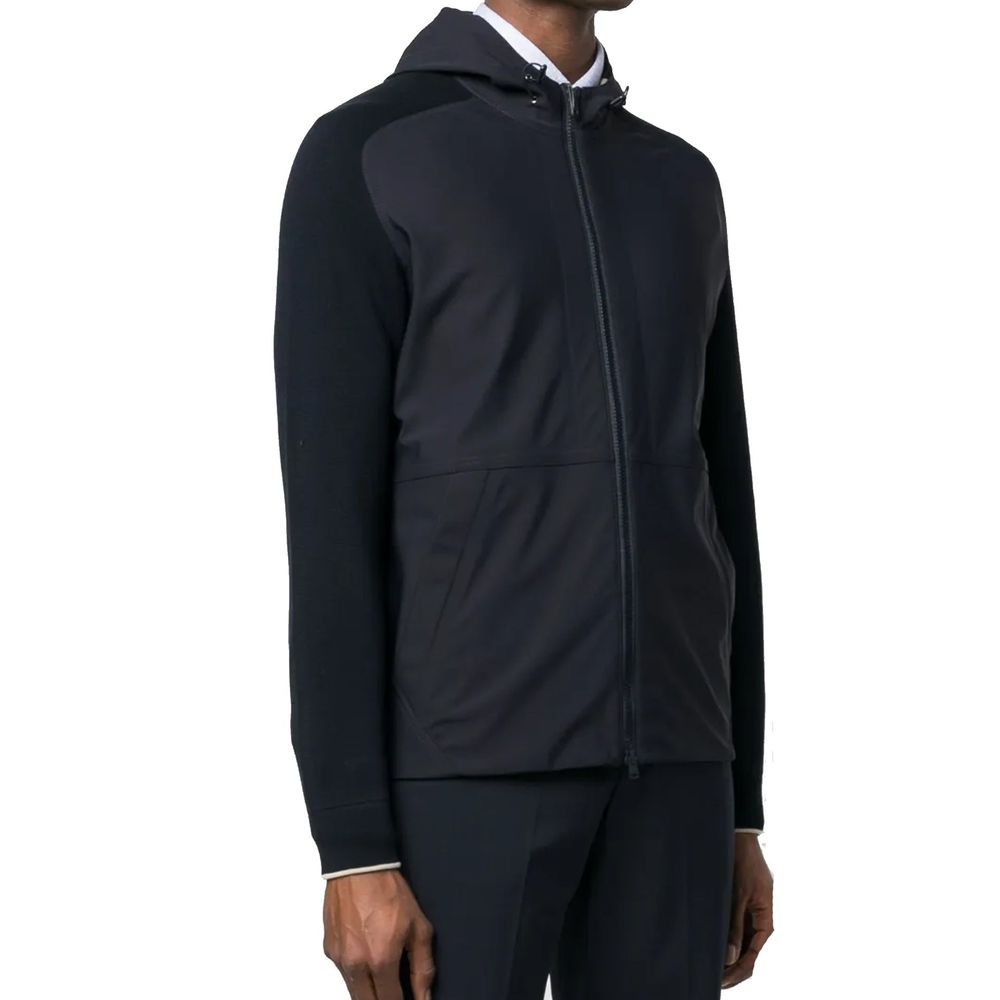 Herno Blue Cotton Jacket