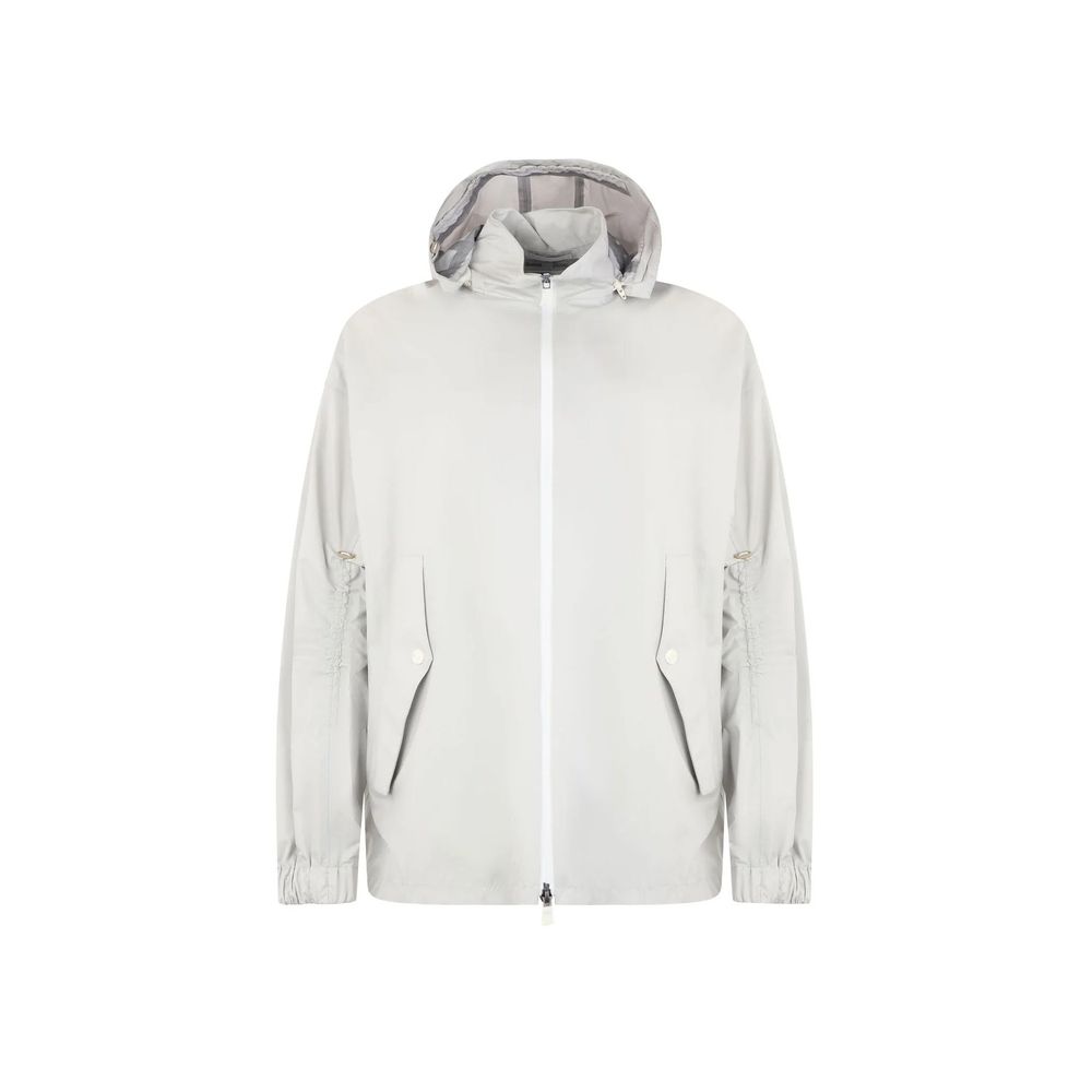 Herno Gray Polyamide Shell Jacket