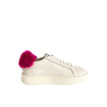 Santoni White Leather Women Sneakers