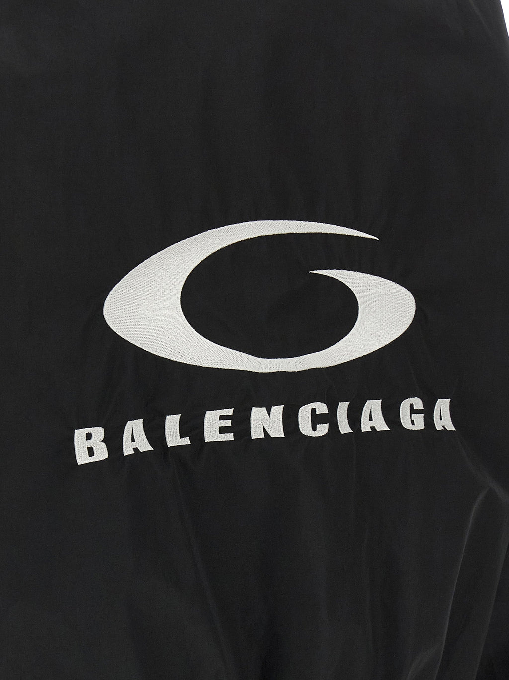 Balenciaga Black Cotton Bomber Balenciaga