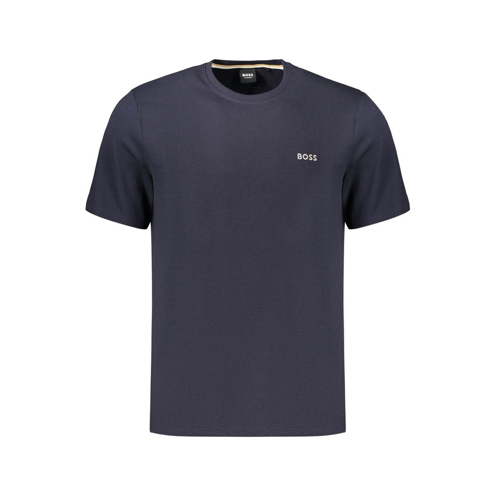 Hugo Boss Blue Cotton Men's T-Shirt