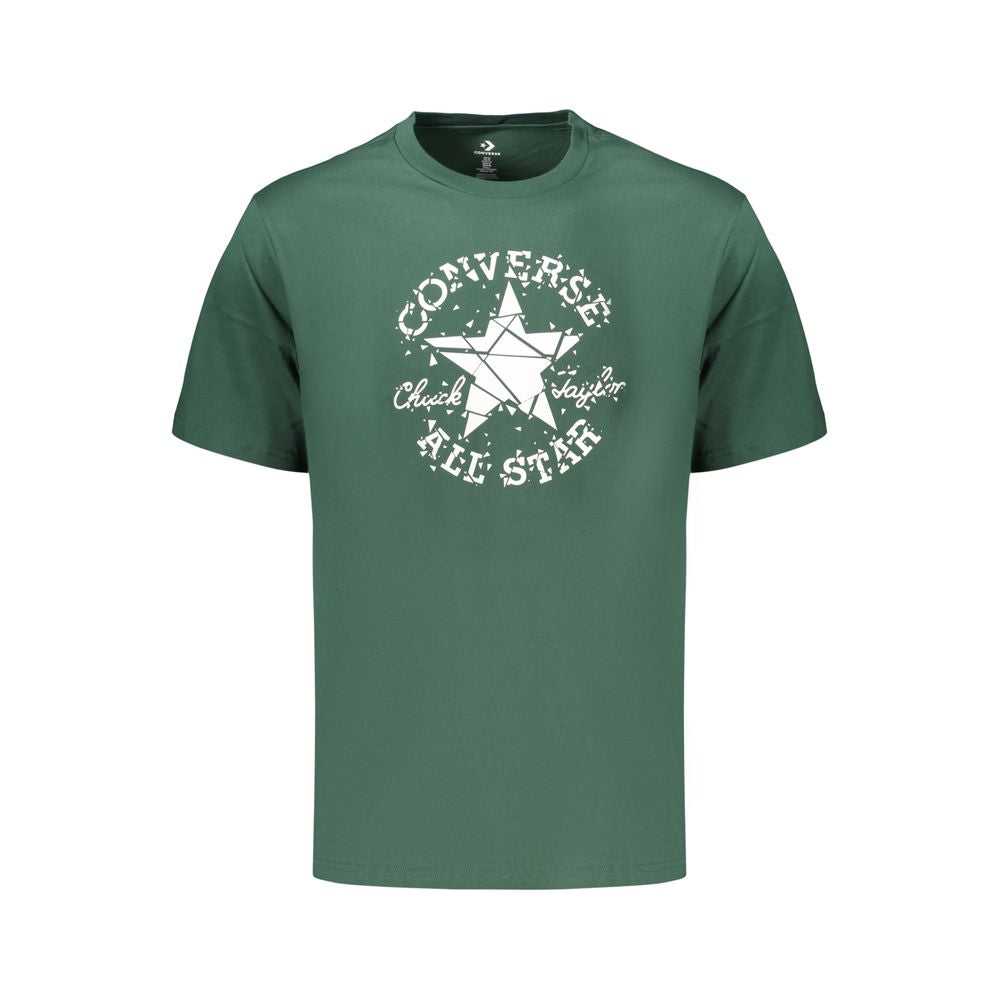 Converse Green Cotton Men's T-Shirt