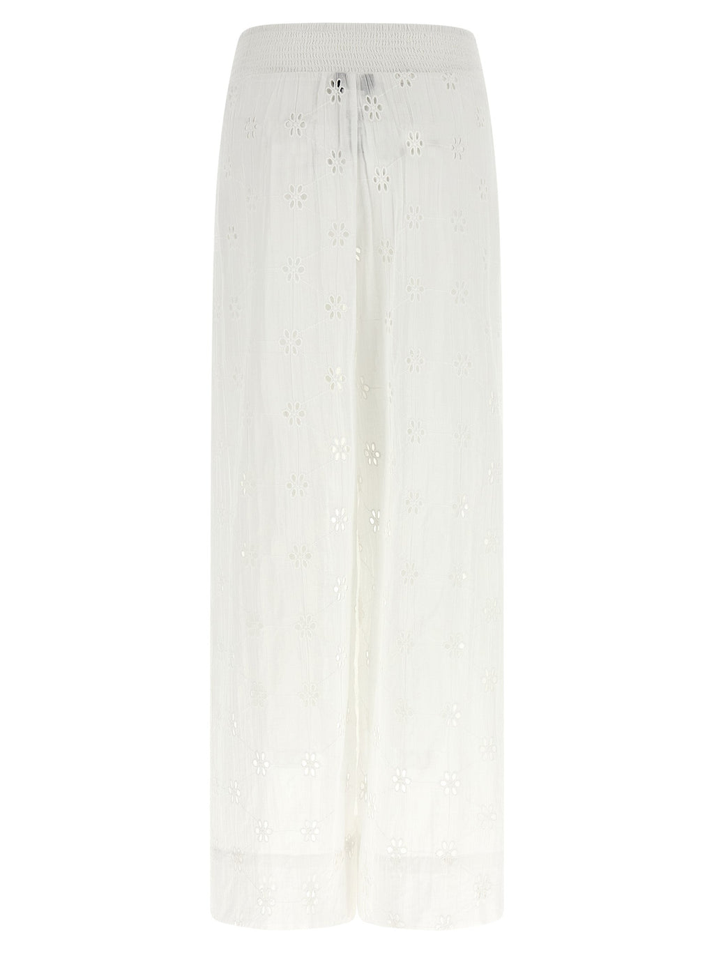 Polo Ralph Lauren White Cotton Casual Pants Polo Ralph Lauren