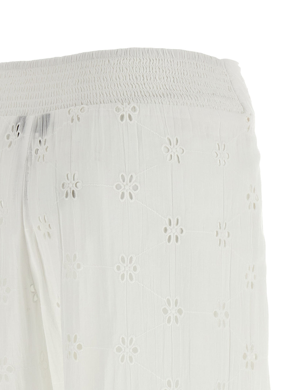 Polo Ralph Lauren White Cotton Casual Pants Polo Ralph Lauren