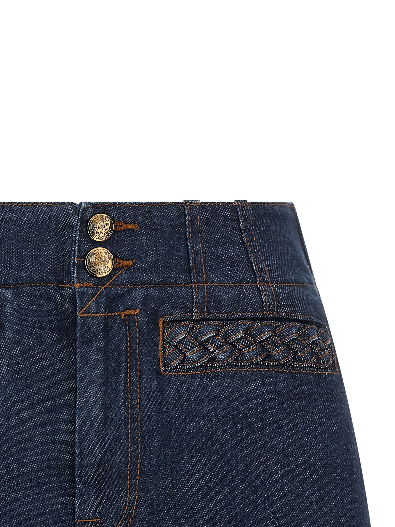 Zimmermann Blue Cotton Bermuda Shorts Zimmermann