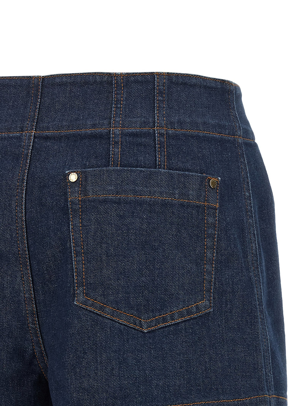 Zimmermann Blue Cotton Bermuda Shorts