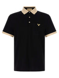 Valentino Garavani Bicolor Cotton Polo Shirt Valentino Garavani