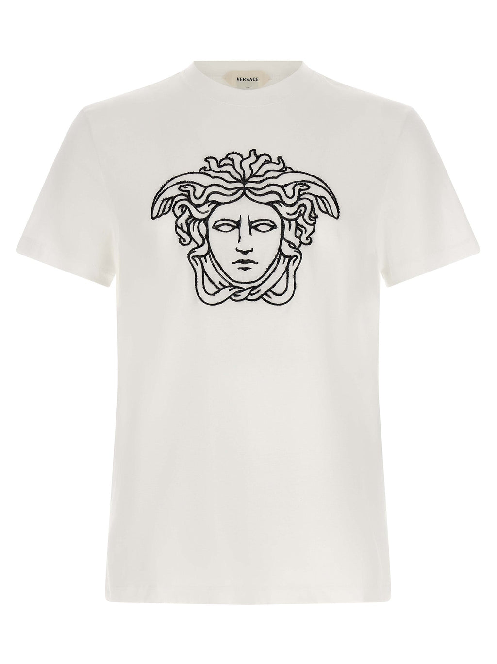 Versace Bicolor Cotton T-Shirt Versace