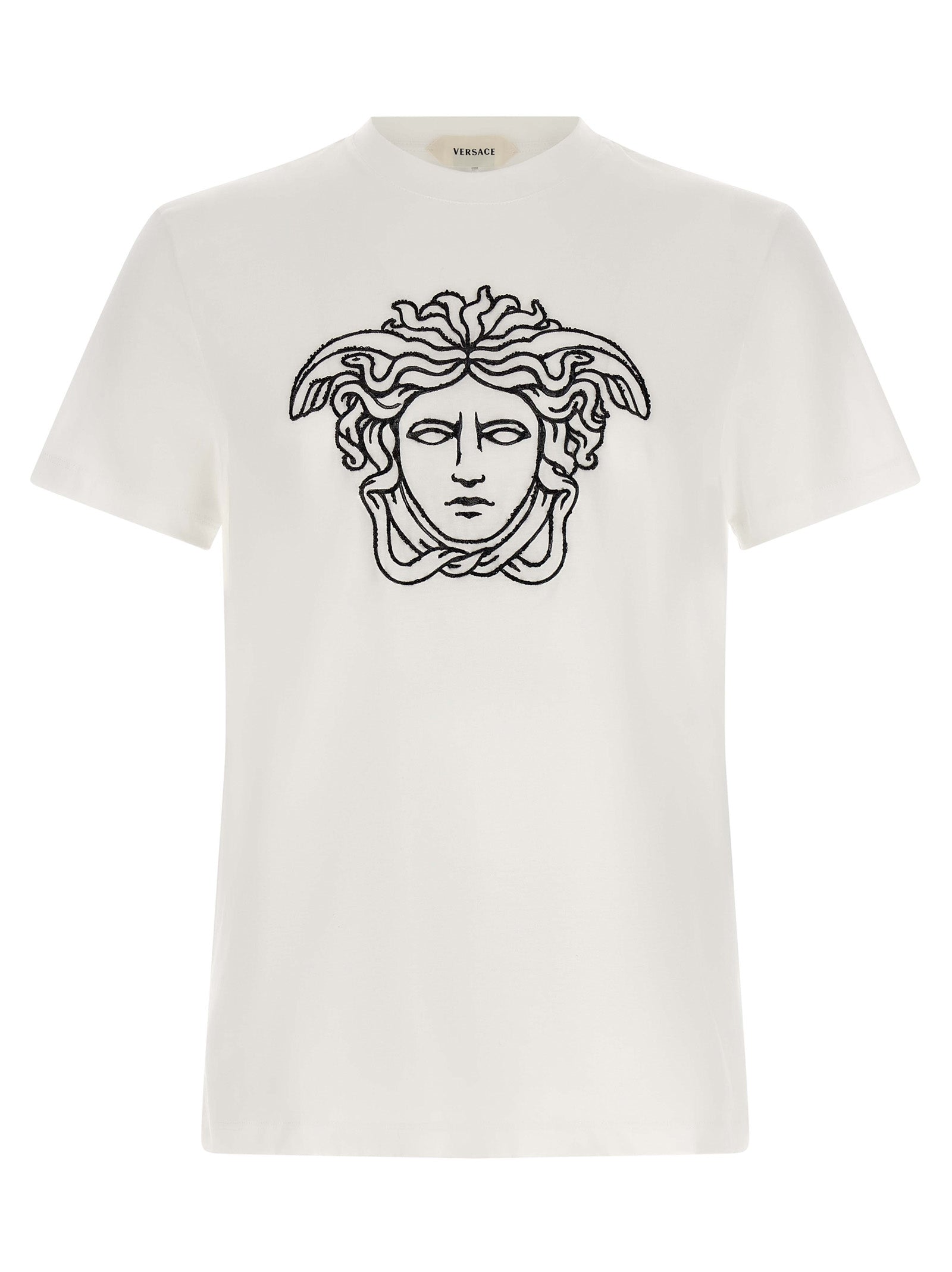 Versace Bicolor Cotton T-Shirt Versace