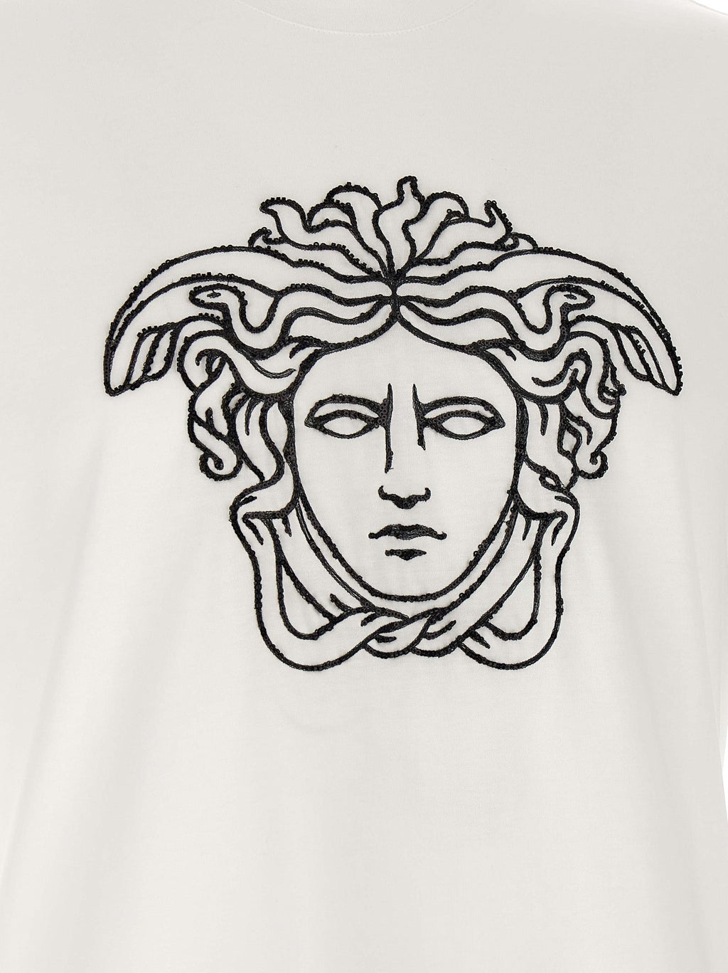 Versace Bicolor Cotton T-Shirt Versace