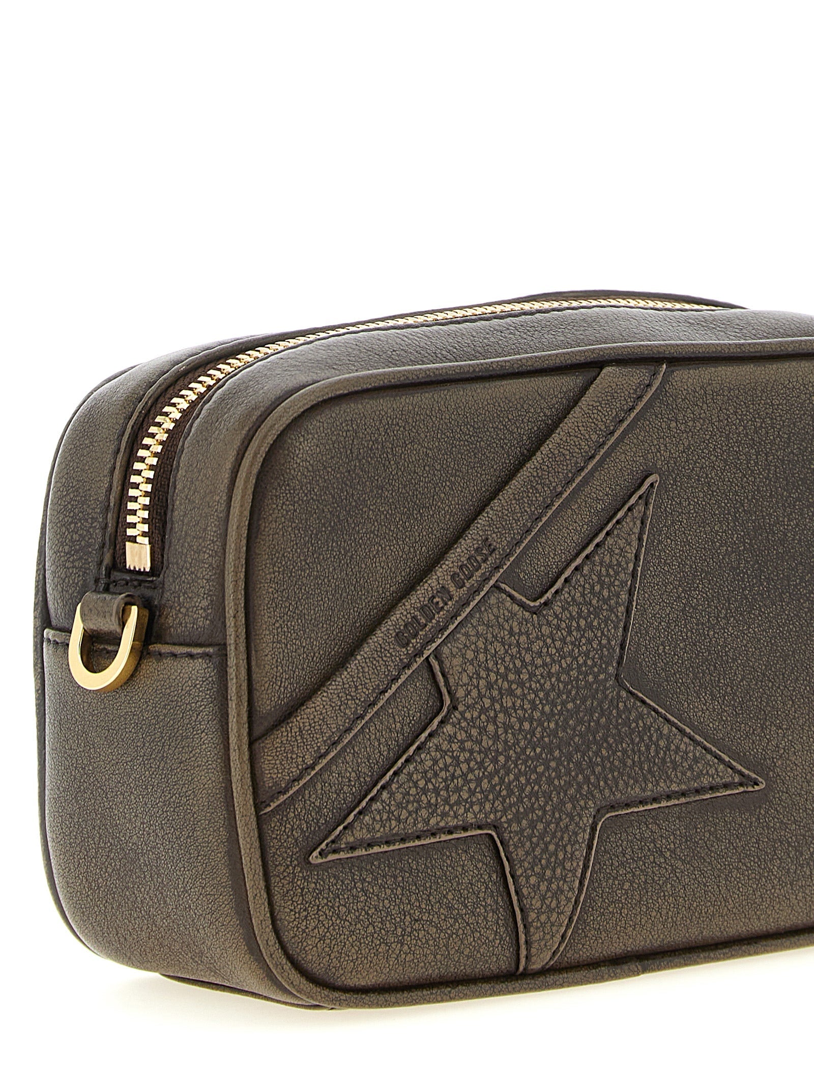 Golden Goose Brown Cowhide Clutch Bag Golden Goose