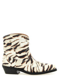 Ganni Beige Polyester Chelsea Boots Ganni