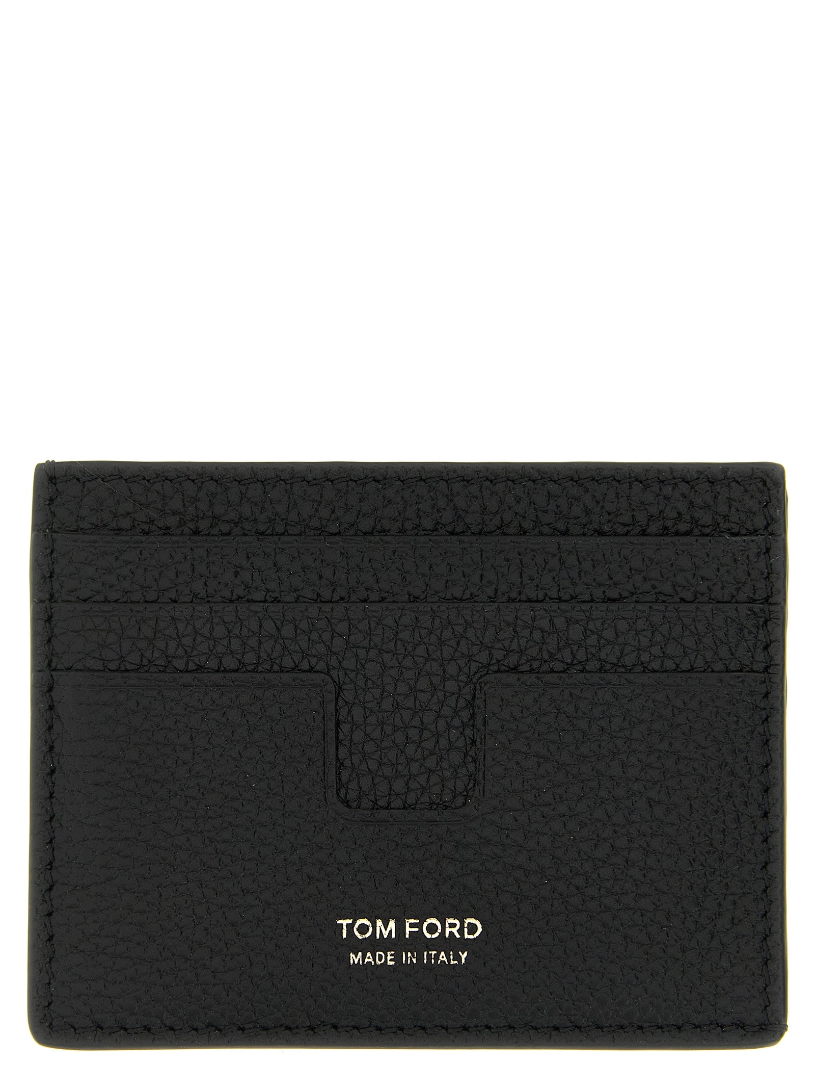 Tom Ford Black Calfskin Cardholder