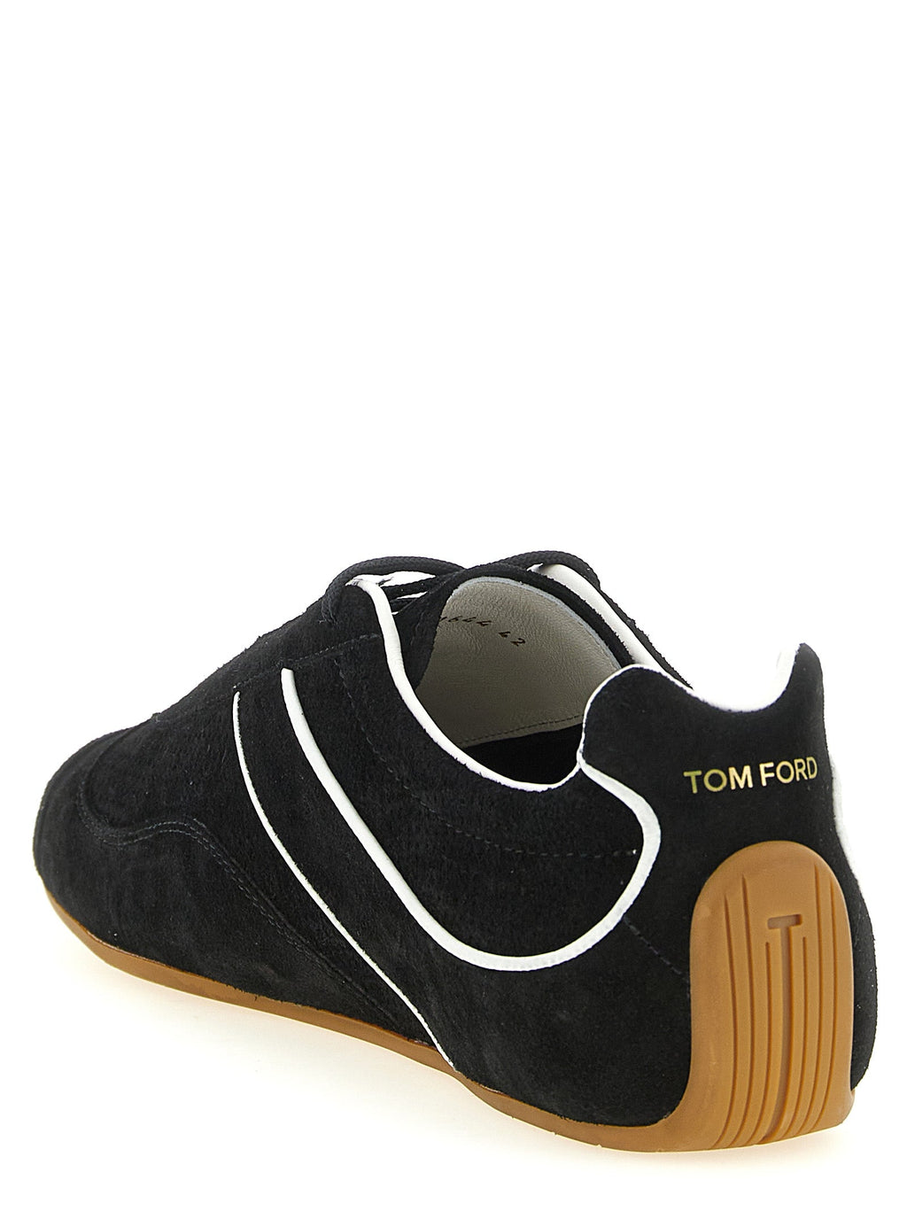 Tom Ford Bicolor Calfskin Sneakers