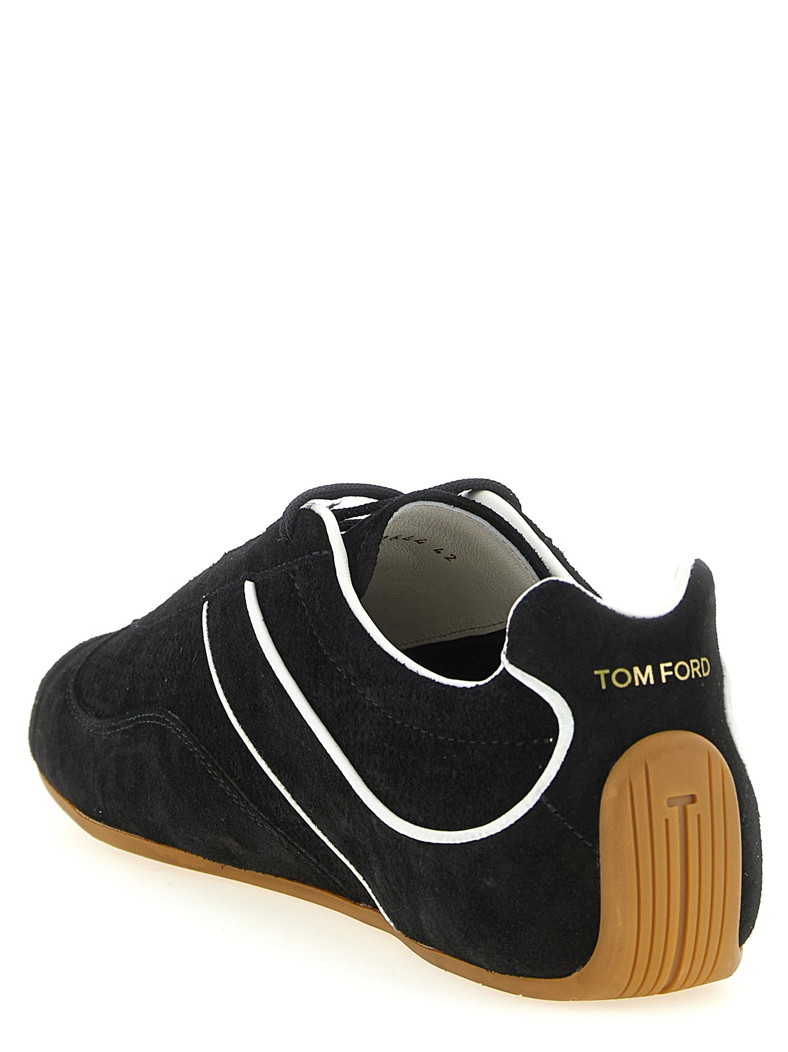 Tom Ford Bicolor Calfskin Sneakers