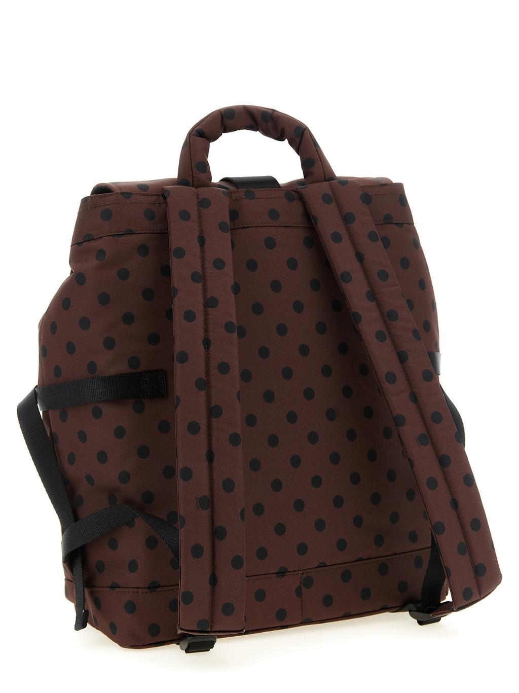 Ganni Brown Recycled Polyamide Backpack