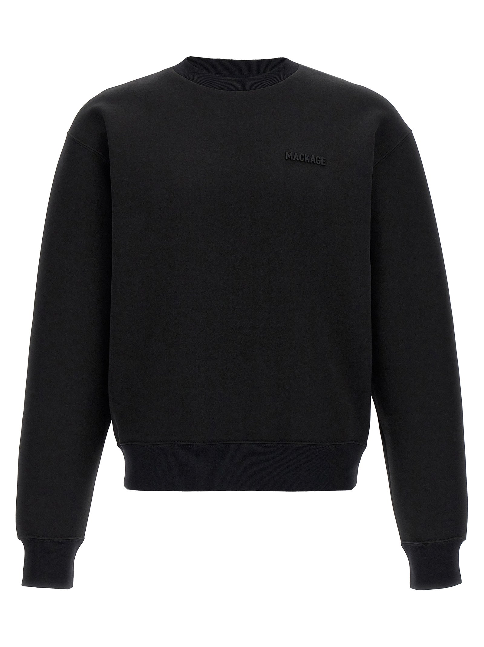 Mackage Black Cotton Sweatshirt