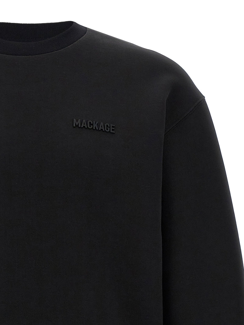Mackage Black Cotton Sweatshirt