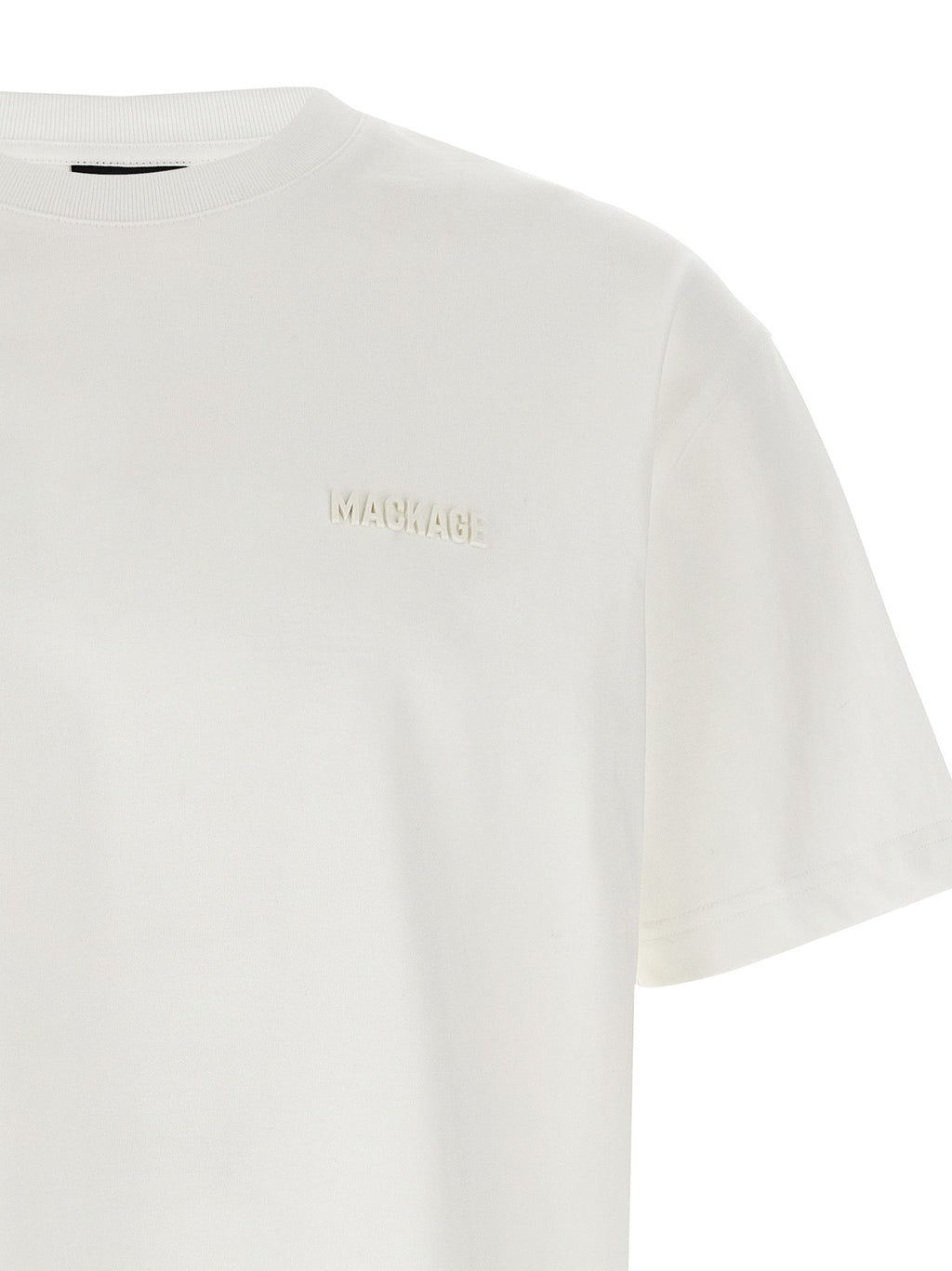Mackage White Cotton T-Shirt