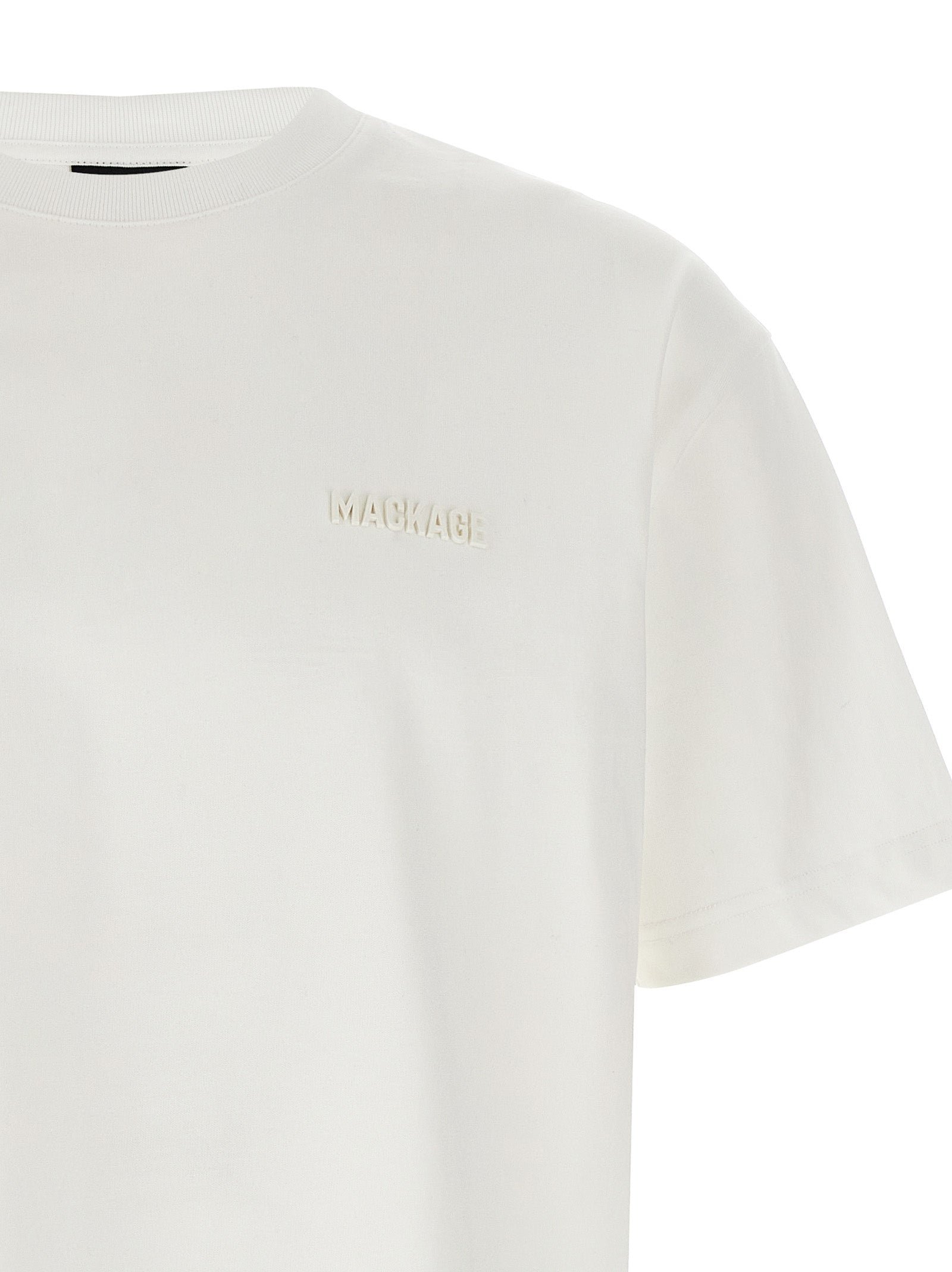 Mackage White Cotton T-Shirt