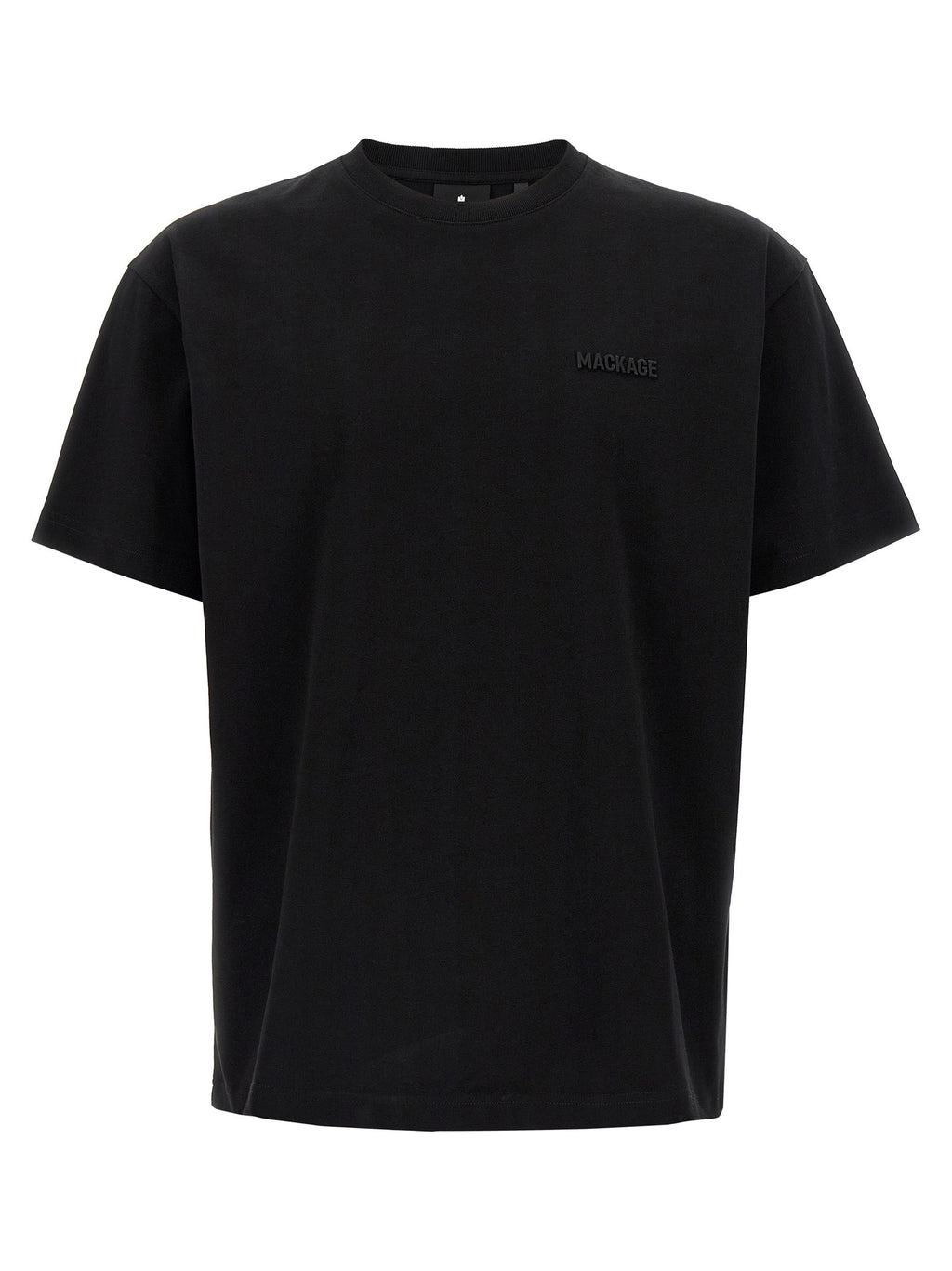 Mackage Black Cotton T-Shirt