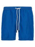 Barba Napoli Blue Polyester Swim Shorts
