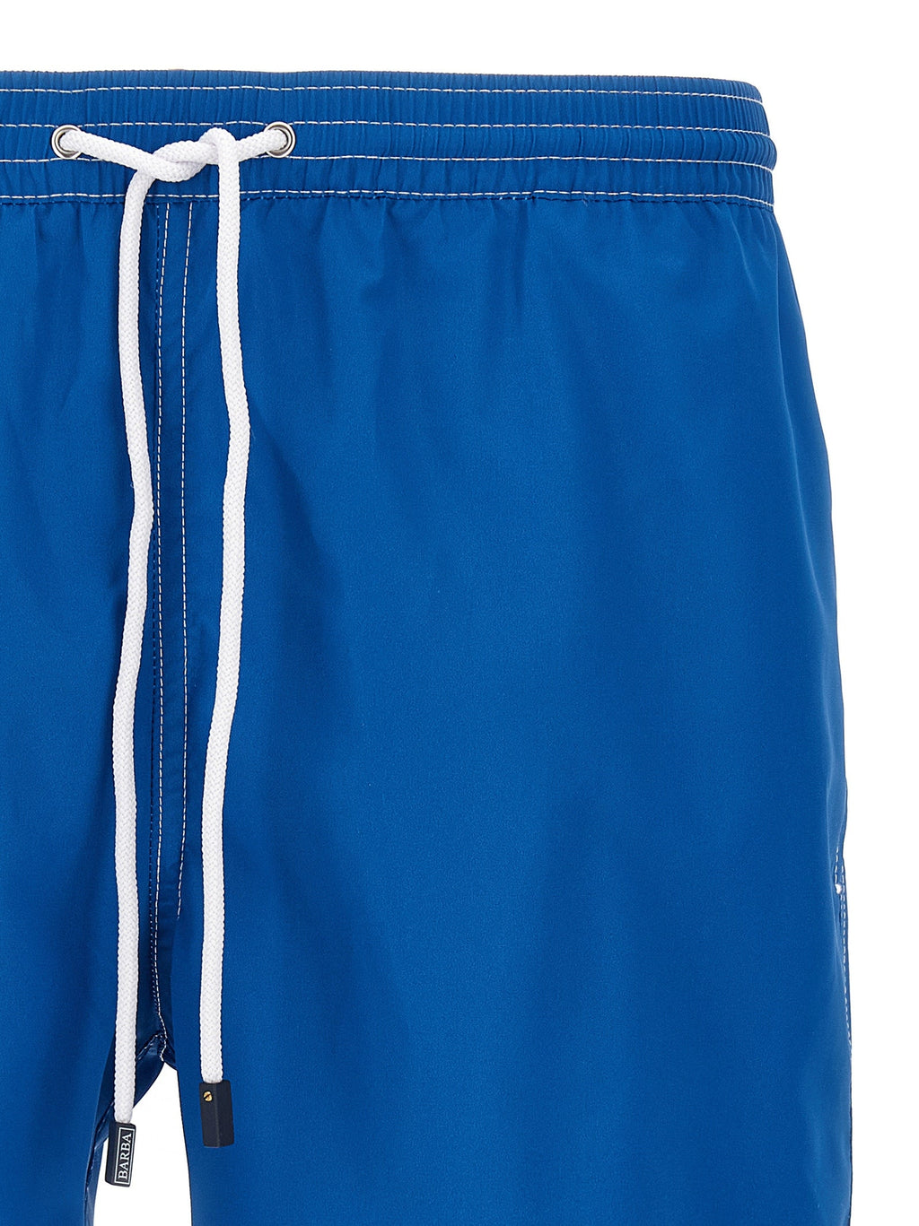 Barba Napoli Blue Polyester Swim Shorts