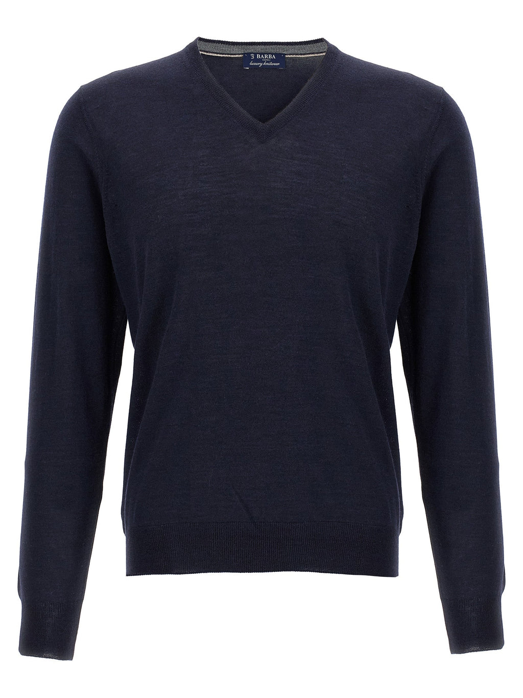 Barba Napoli Blue Wool Cardigan