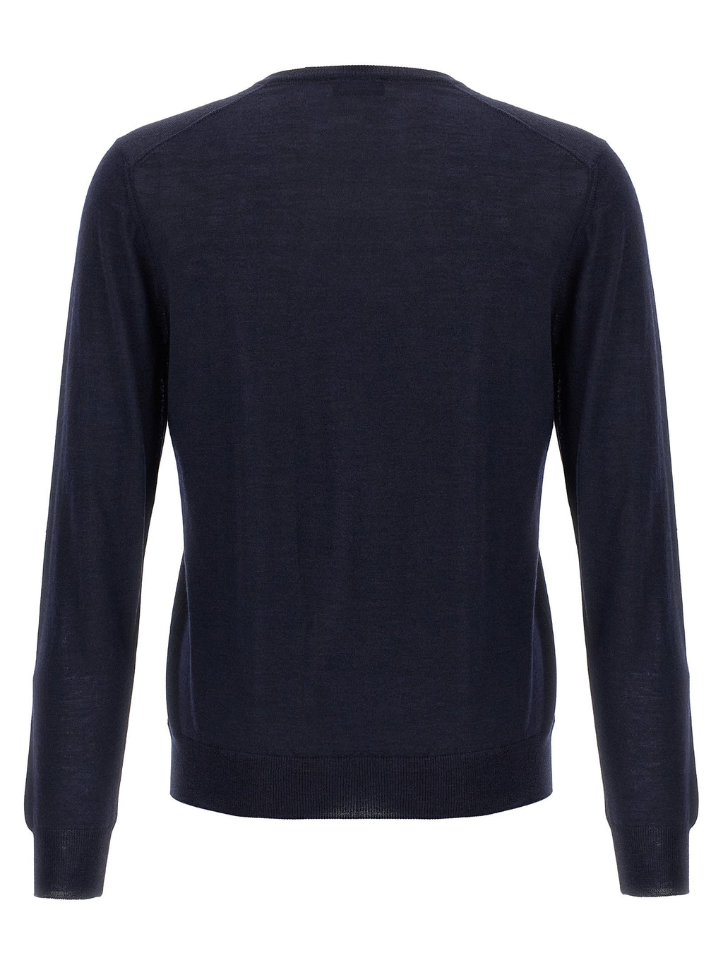 Barba Napoli Blue Wool Cardigan