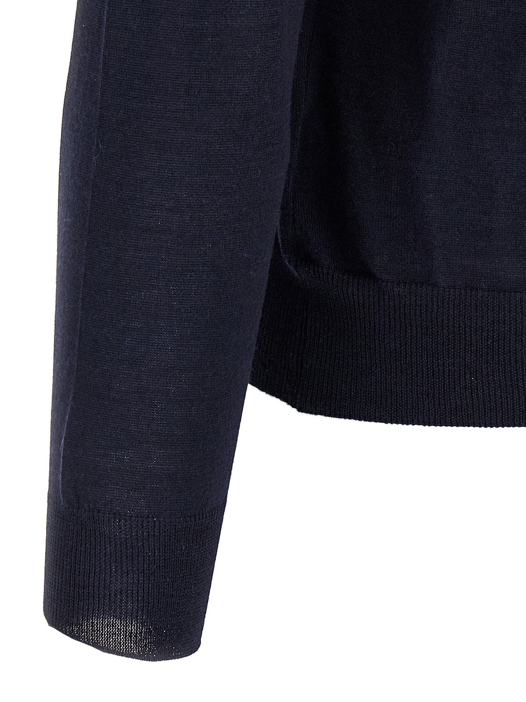 Barba Napoli Blue Wool Cardigan