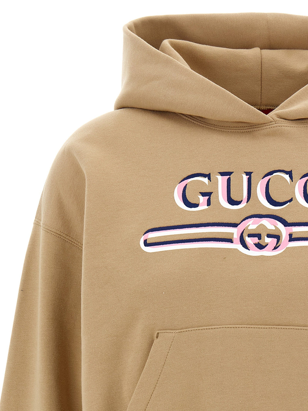Gucci Beige Cotton Hoodie
