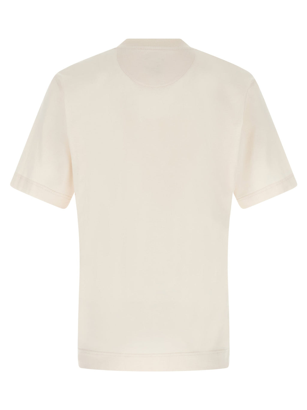 Fendi White Cotton T-Shirt