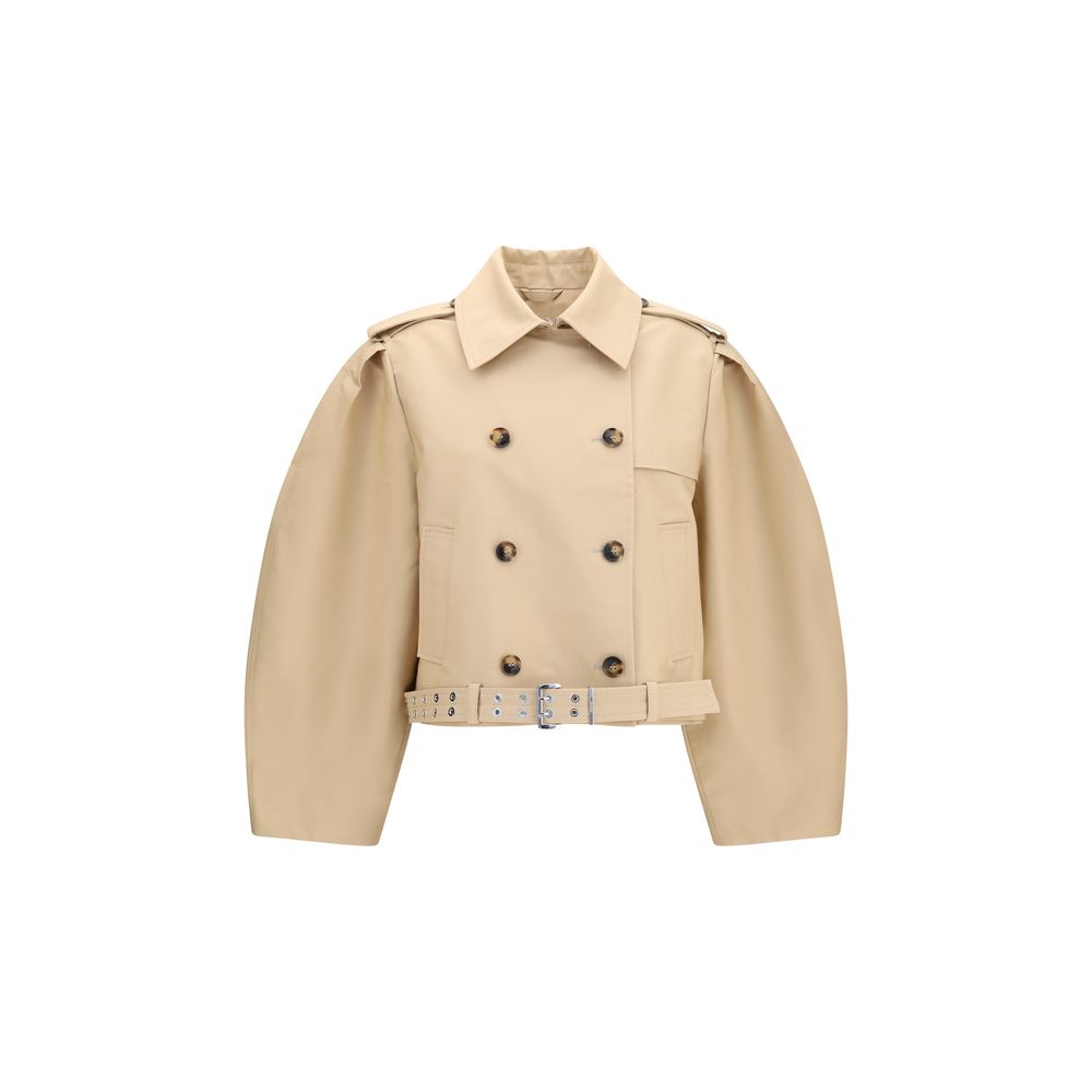 Ganni Beige Cotton Jacket