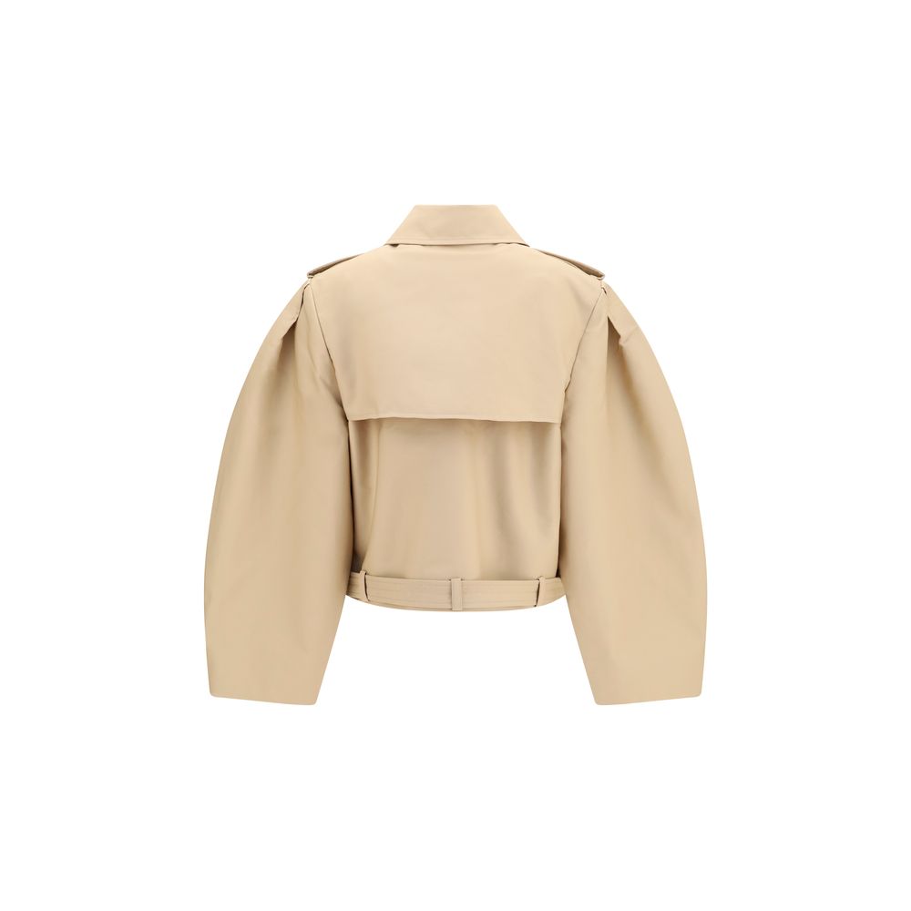 Ganni Beige Cotton Jacket