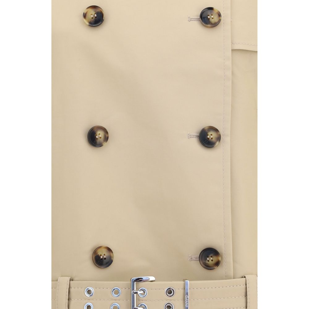 Ganni Beige Cotton Jacket