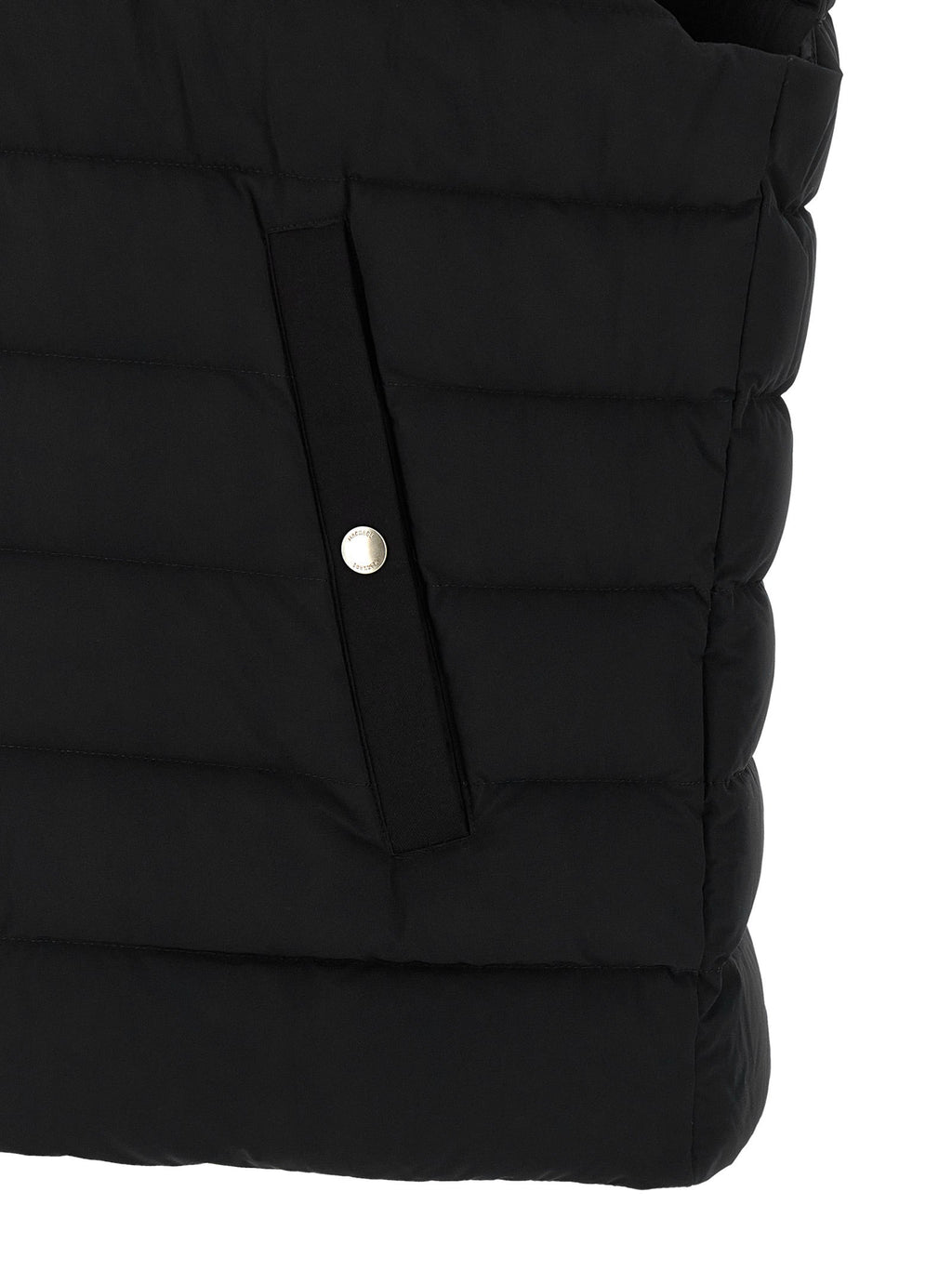 Mackage Black Nylon Sleeveless Jacket