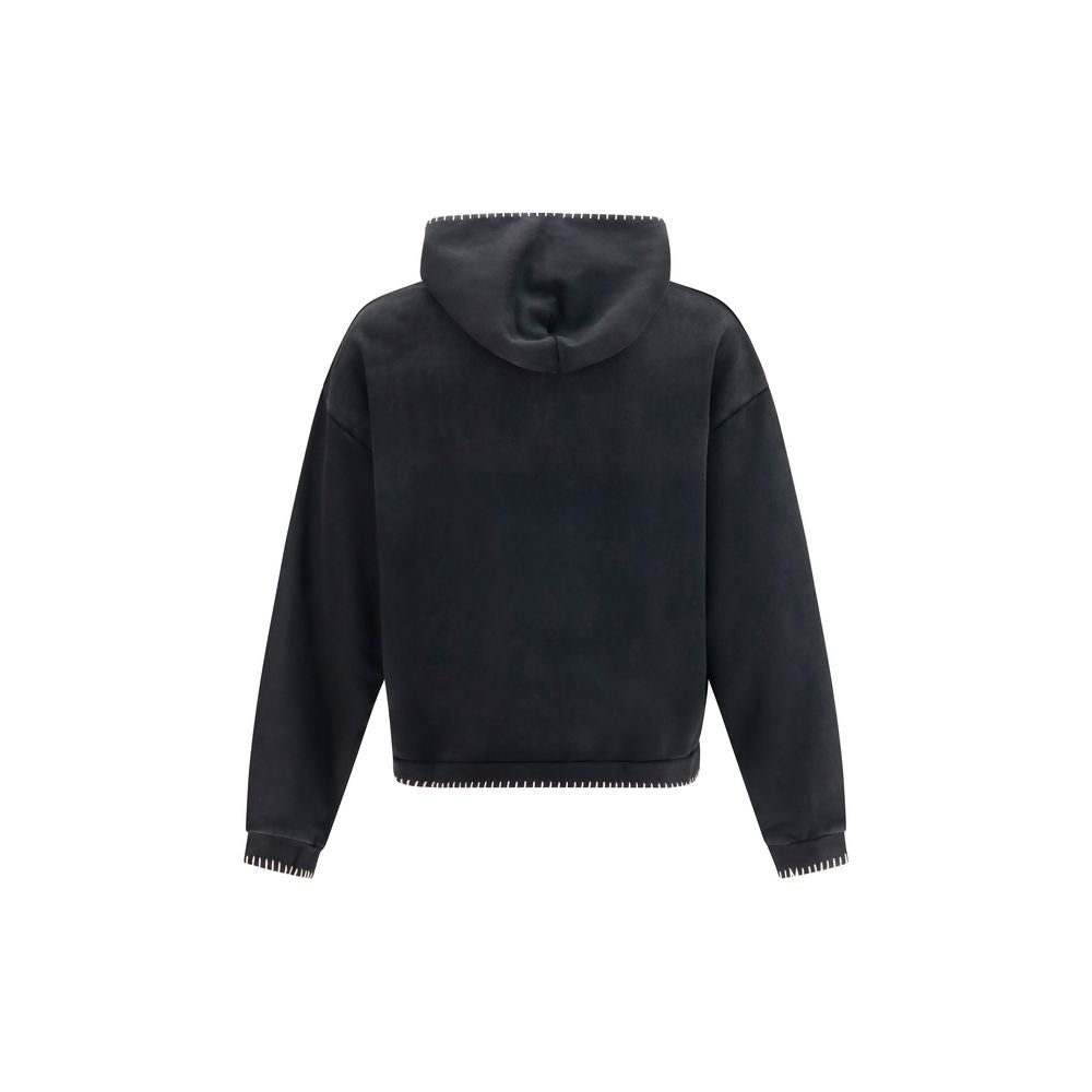 FOUND Black Cotton Sweatshirt