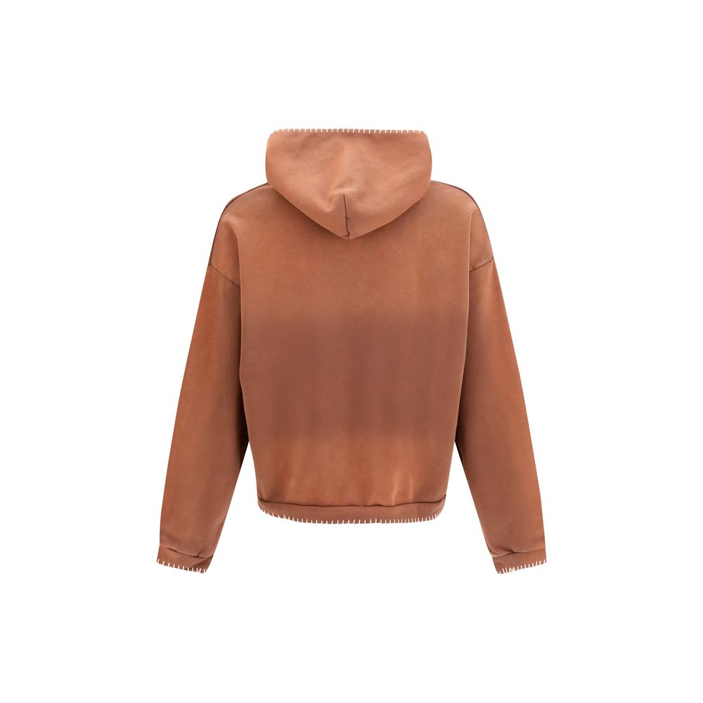 FOUND Brown Cotton Sweatshirt