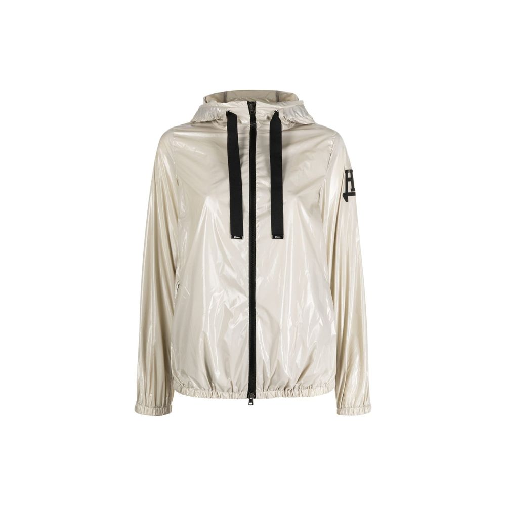 Herno Beige Polyamide Shell Jacket
