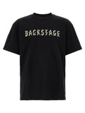 44 Label Group Black Cotton T-Shirt