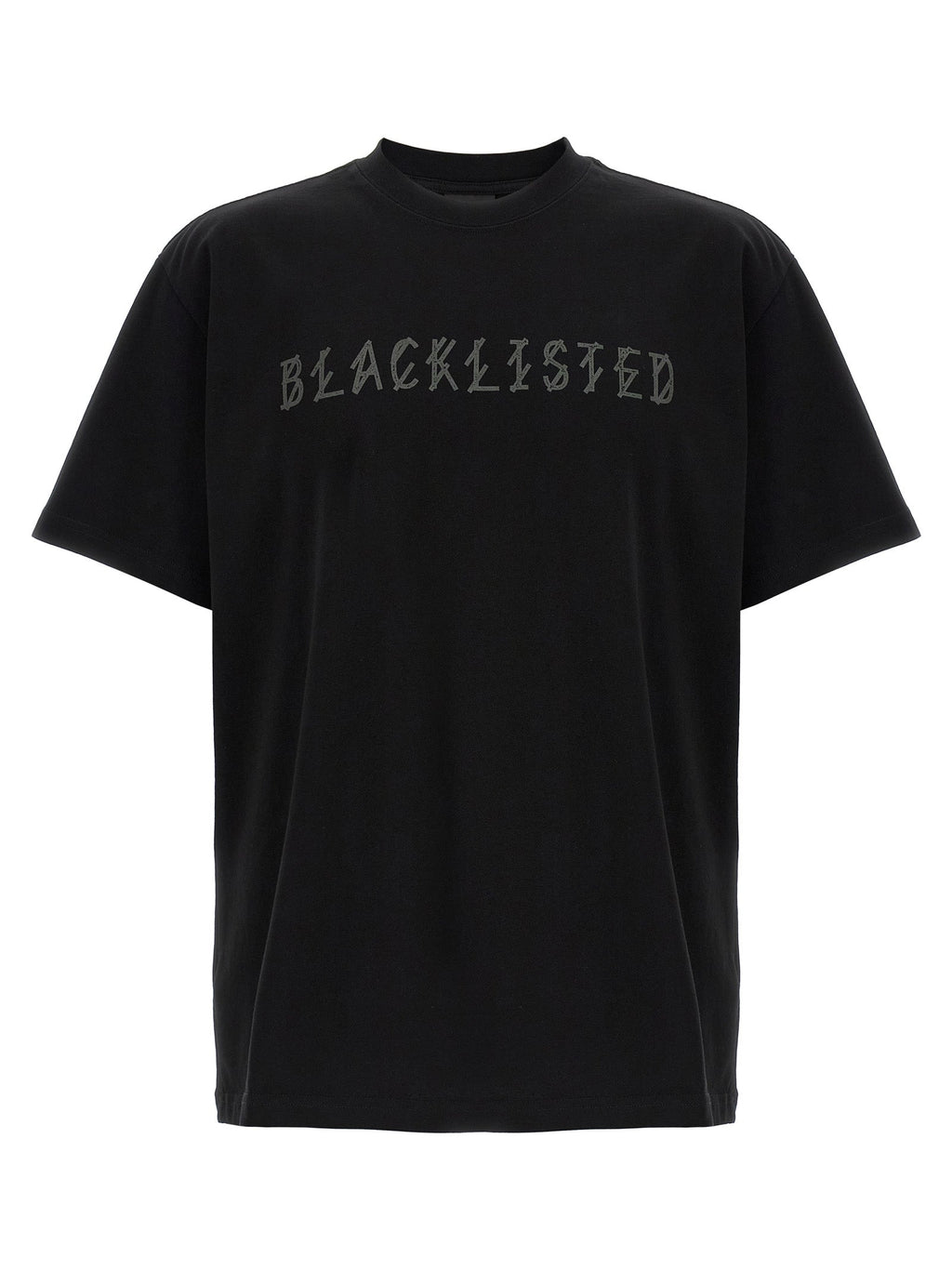44 Label Group Black Cotton T-Shirt