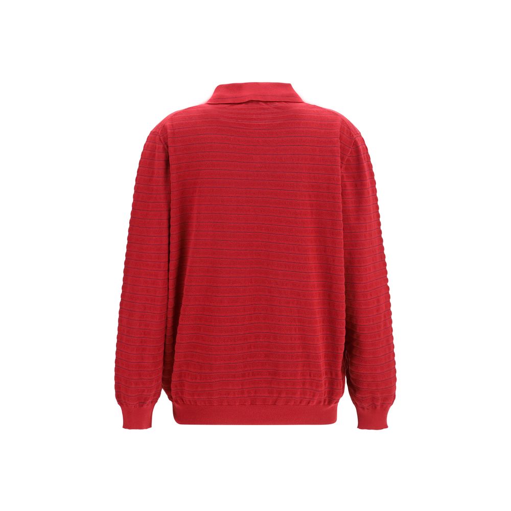 Miu Miu Bordeaux Cotton Sweatshirt