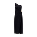 Oséree Black Polyamide Cocktail Dress