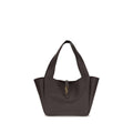 Saint Laurent Brown Calf Leather Bos Taurus Shoulder Bag