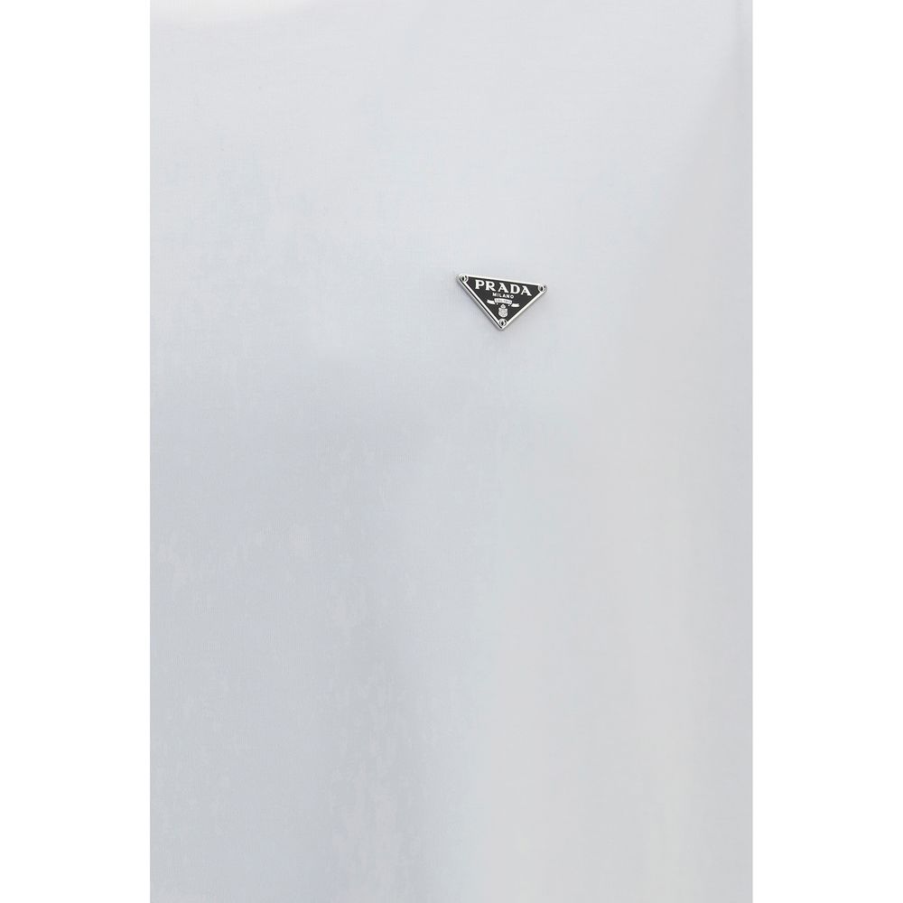 Prada White Cotton T-Shirt