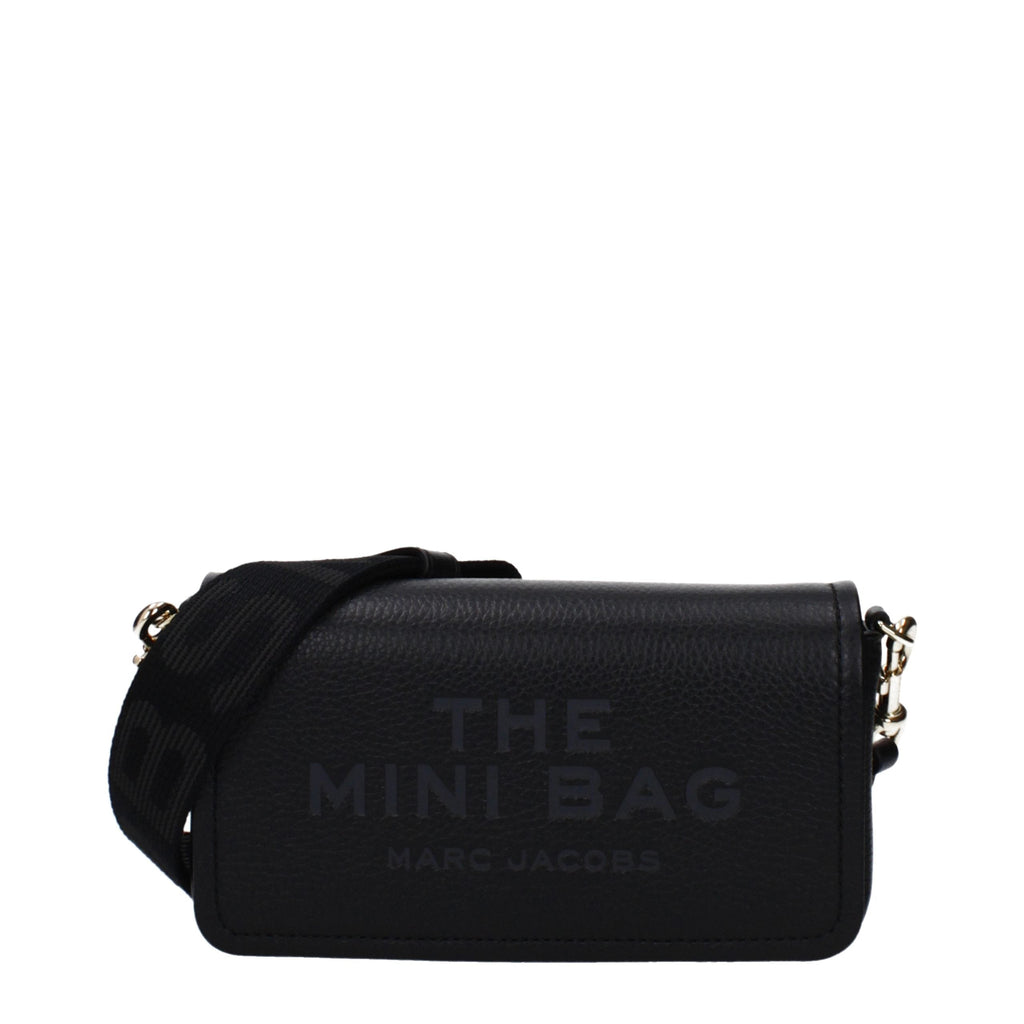 Marc Jacobs Black Leather Crossbody Bag