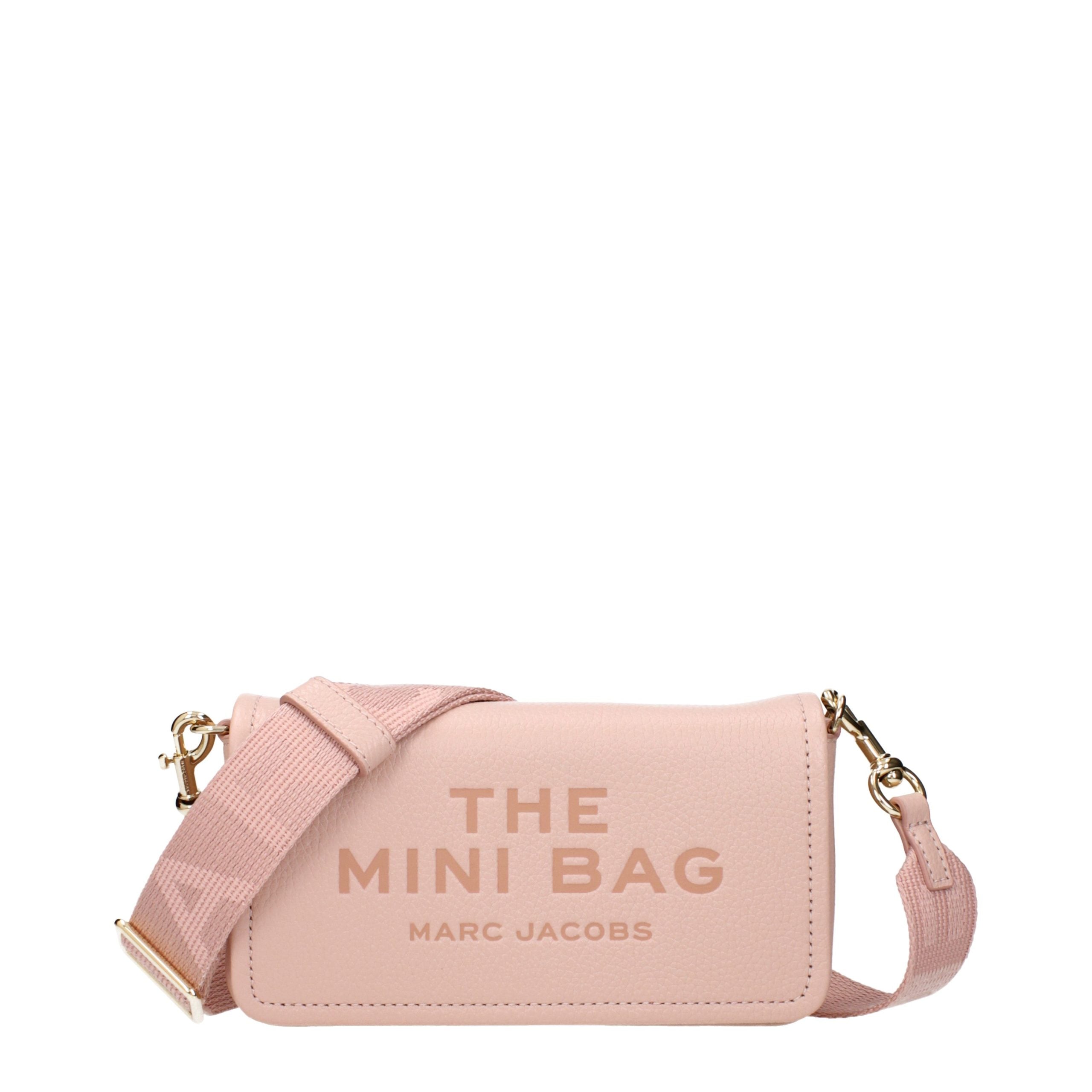 Marc Jacobs Pink Leather Crossbody Bag