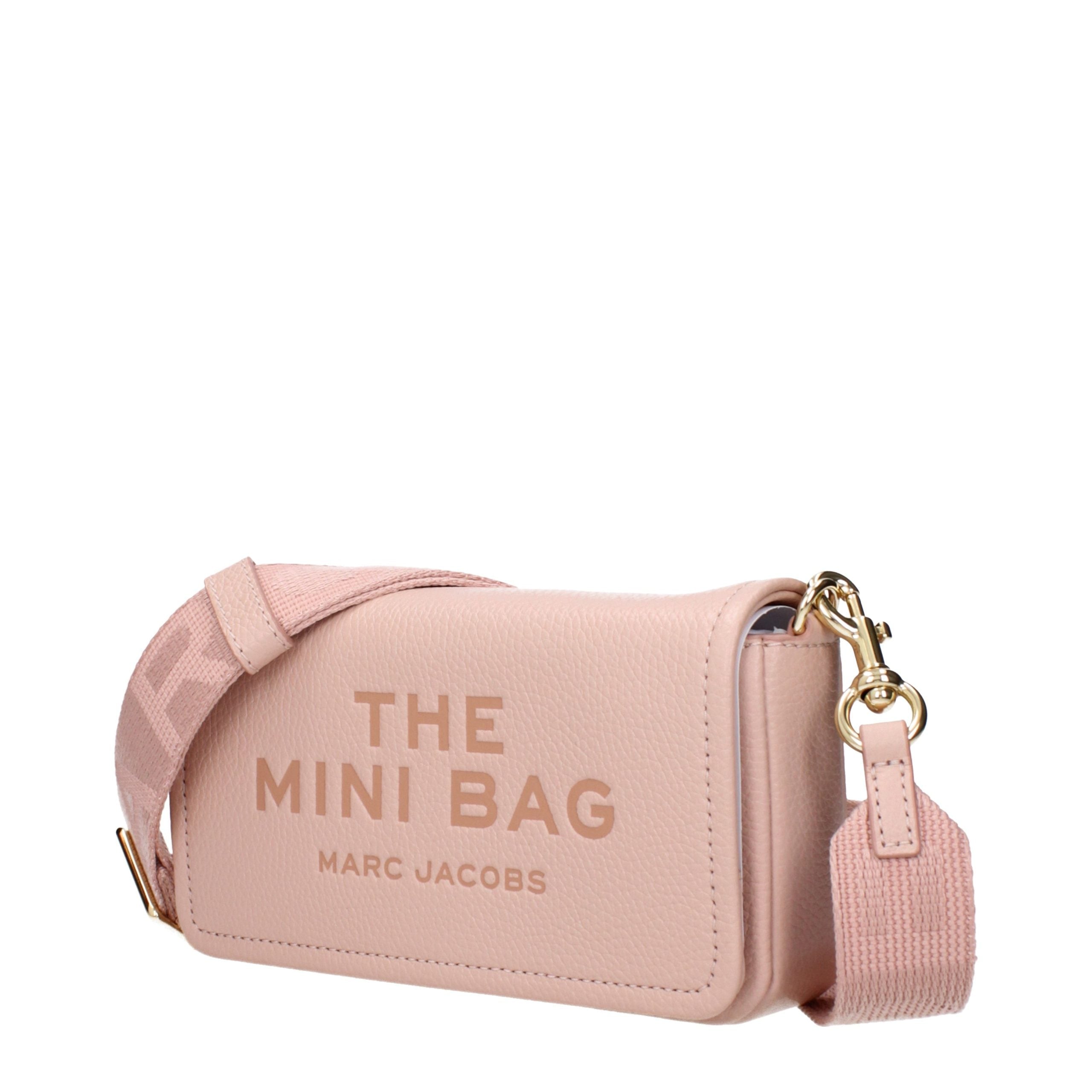 Marc Jacobs Pink Leather Crossbody Bag