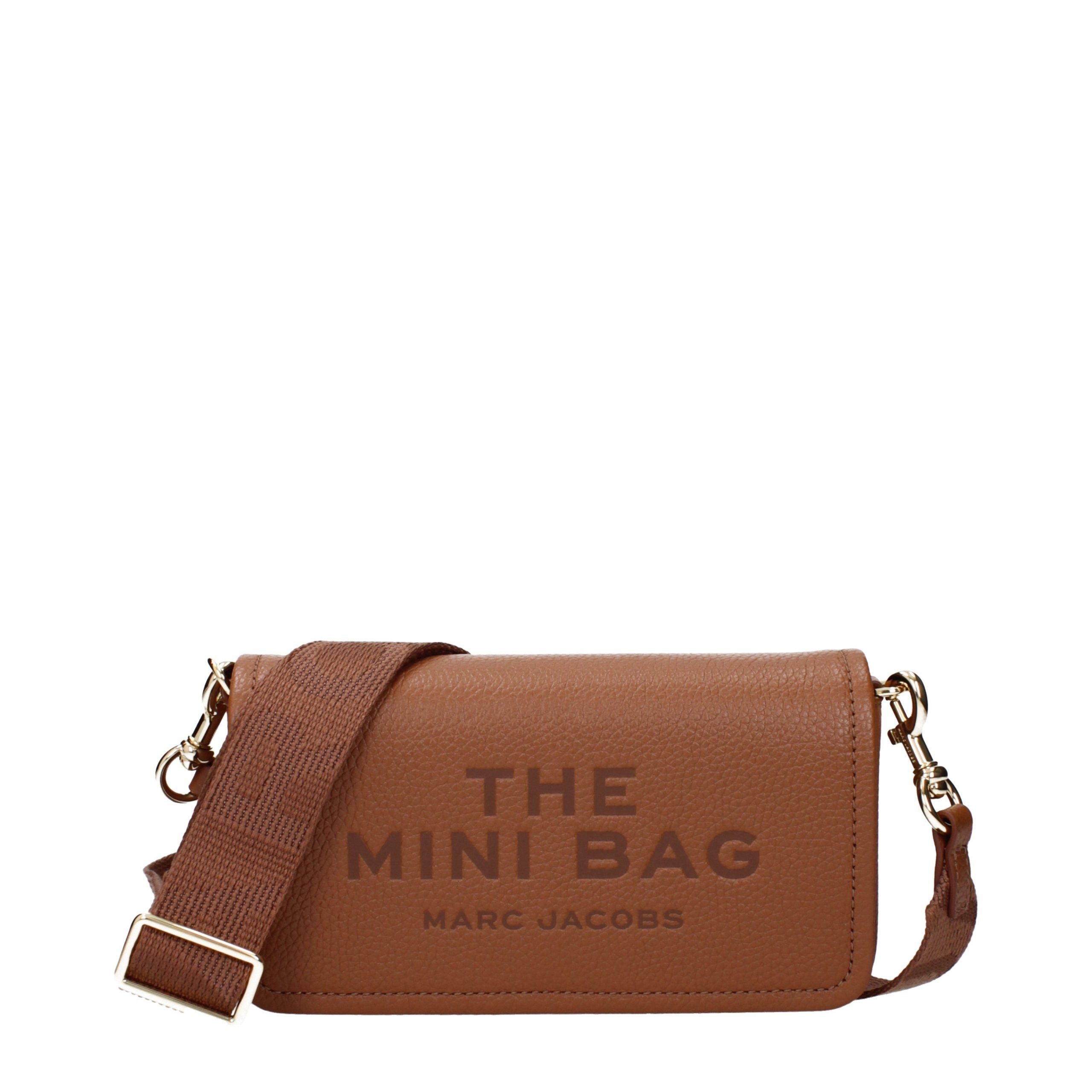 Marc Jacobs Brown Leather Crossbody Bag