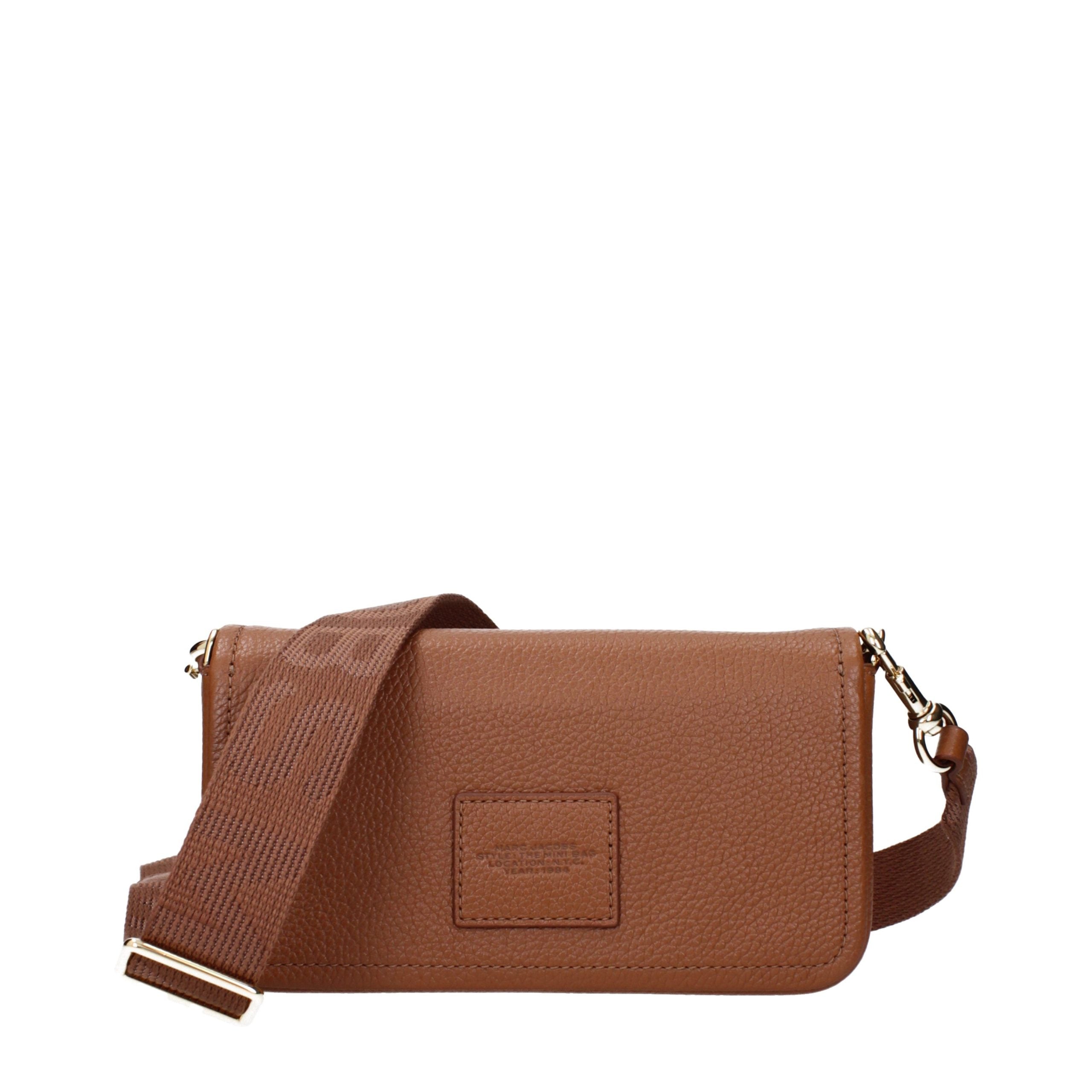 Marc Jacobs Brown Leather Crossbody Bag